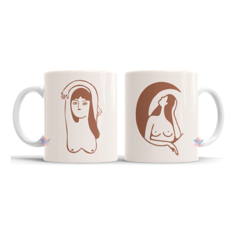 947111-MLA75723634218_042024,Taza De Cerámica Meditación Cartas Tarot Ojo Sol Gato Mod 03