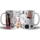 709518-MLA75723626570_042024,Taza Cerámica Bruja Zodiaco Signo Cáncer Astrologia Tarot 