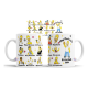 898120-MLA76993278245_062024,Taza Homero Guapo Poderoso Asombroso Hermoso Simpson Meme 