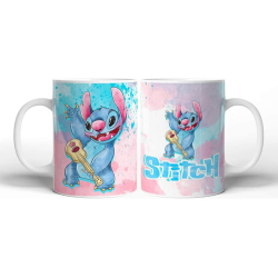 675853-MLA76863290301_062024,Taza De Cerámica Stitch Stich Lilo Peludo Familia Modelo 04