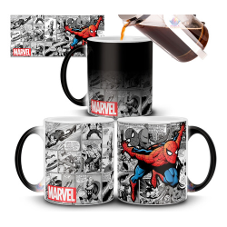 726686-MLA76308280072_052024,Taza Mágica Del Hombre Araña Spider Man Cerámica Superhéroe