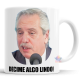 Taza Alberto Fernandez Decime Algo Lindo Tamara Pettinato Cerámica