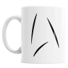 Taza Star Trek Insignia Delta Logo Película Cerámica Geek