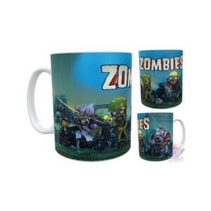 Taza Plástica Plants Vs Zombies Juego Heroes Irrompible