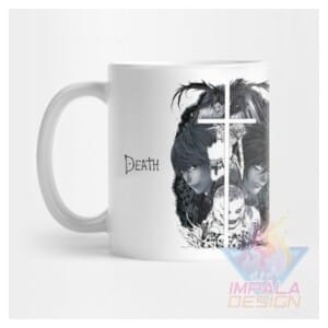 Taza Death Note Manga Ryuk Misa Yagami Cerámica Anime Mod01