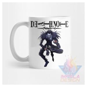 Taza Death Note Manga Ryuk Misa Yagami Cerámica Anime Mod02