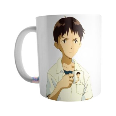 Evangelion Shinji Taza Cerámica Café Anime Manga
