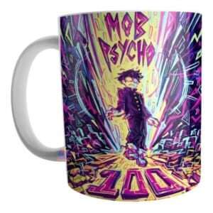 Taza De Cerámica Mob Psycho 100 Mobu Saiko Hyaku Mod 01
