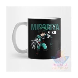 Taza Izuku Midoriya My Hero Academia Deku Cerámica Mod06