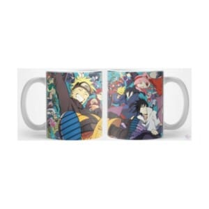 Taza Naruto Uzumaki Shippuden Comic Manga Cerámica Mod 10