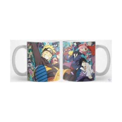 Taza Naruto Uzumaki Shippuden Comic Manga Cerámica Mod 10