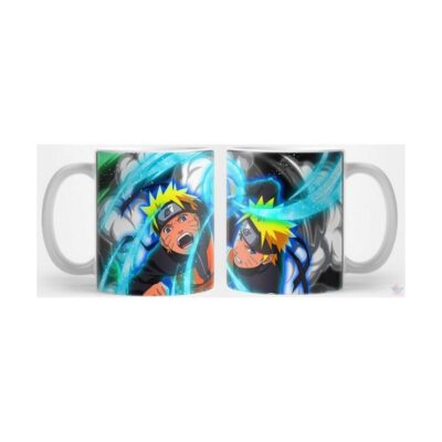 Taza Naruto Uzumaki Shippuden Comic Manga Cerámica Mod 11