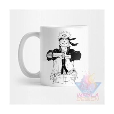 Taza Naruto Uzumaki Shippuden Comic Manga Cerámica Mod 13