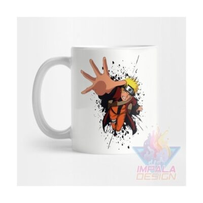 Taza Naruto Uzumaki Shippuden Comic Manga Cerámica Mod 14