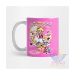Taza Sailor Moon Manga Usagi Minako Senshi Ceram Anime Mod11