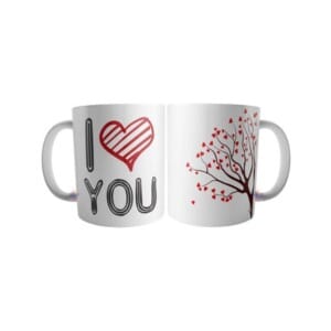 Taza Día San Valentín Te Amo I Love You Premium
