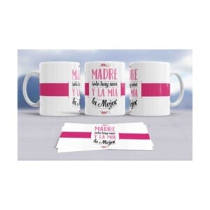 Taza Cerámica Día De La Madre Mejor Regalo Mama Modelo 05
