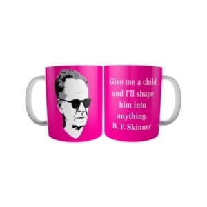 Taza Cerámica Burrhus Frederic Skinner Psicólogo Frase