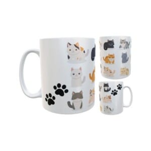 Taza Gatos Gato Gatitos Cerámica Cats Mod 02