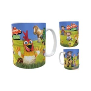 Taza La Granja De Zenón Logo Bartolito Cerámica