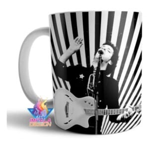 Taza De Cerámica Gustavo Cerati Soda Stereo Mod 01