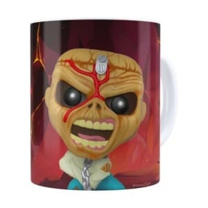 Iron Maiden Taza De Cerámica Miembros Heavy Metal