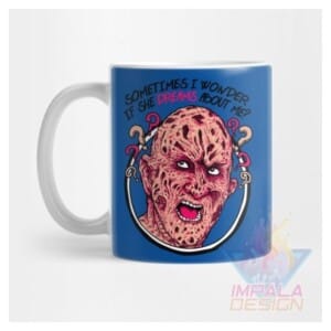 Taza Freddy Kruegger Nightmare Elm Street Terror Cerámica M03