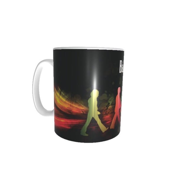 The Beatles Taza Pop Art Colores Abbey Road 4 The Beatles Taza Pop Art Colores Abbey Road