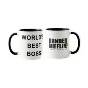 Taza The Office World's Best Boss Michael Scott Cerámica