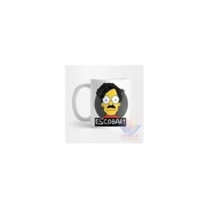 Taza Simpson Krusty Bart Cerámica Homero Barney Mod10