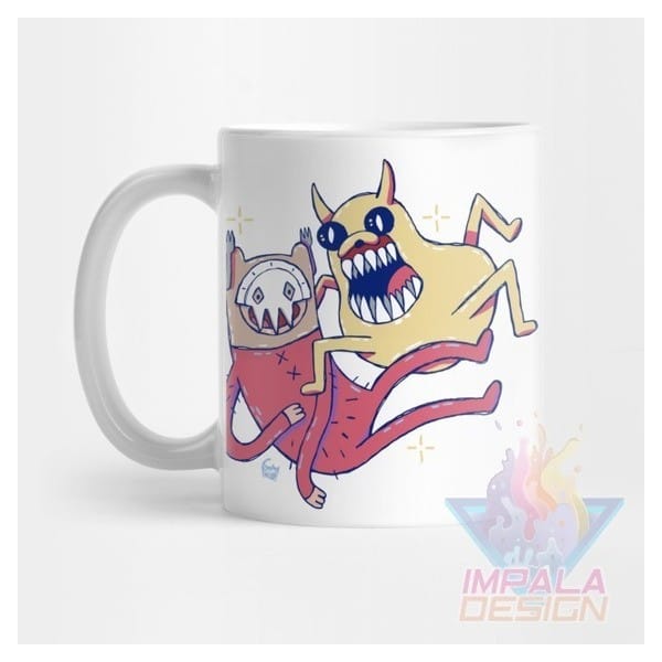 Taza Hora De Aventura Time Finn Jake Beemo Cerámica Mod 11 1 Taza Hora De Aventura Time Finn Jake Beemo Cerámica Mod 11