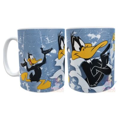 Taza Pato Lucas Disney Cerámica Bugs Bunny Looney