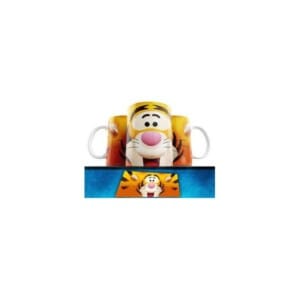 Tigger Winnie The Pooh Oso Tigre Taza Cerámica Cara 3d