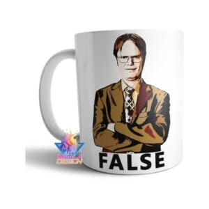 The Office Taza De Cerámica Dwight Schrute False