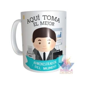 Taza Administrador Cerámica Profesiones Abogada Maestra
