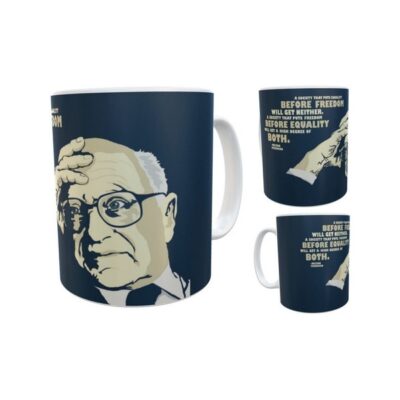 Milton Friedman Café Libertario Taza Cerámica