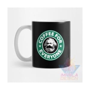 Taza Karl Marx Marxismo Socialismo Comunismo Cerámica M01