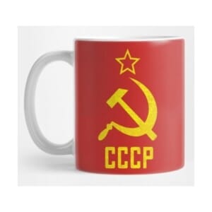 Taza Cccp Unión Soviética Impala Design Cerámica