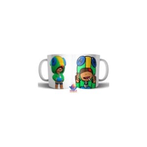 Taza De Cerámica Brawl Star Leon Videojuego Fandom