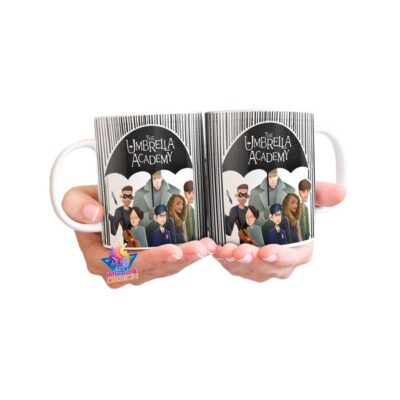 Taza The Umbrella Academy Cerámica Serie Academia Superheroe
