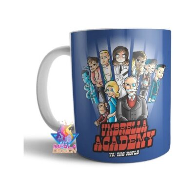 The Umbrella Academy Taza Cerámica Superheroe