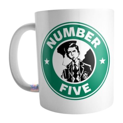 Taza Cinco Five Umbrella Academy Serie Tv Mod 01