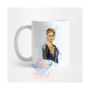 Taza Vikingos Lagherta Ragnar Lothbrok Logo Serie Valhalla