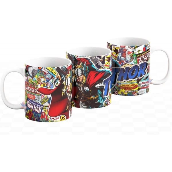 Taza Cerámica Avengers Superhéroe Thor 1 Taza Cerámica Avengers Superhéroe Thor