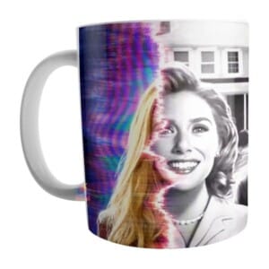 Taza Cerámica Wandavision Serie Marvel Avengers Vengadores