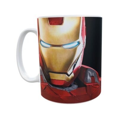 Taza Cerámica Iron Man Stark Industries Hombre De Hierro