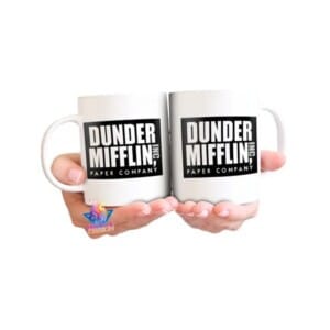 Taza Cerámica Serie Tv The Office Dunder Mifflin Logo