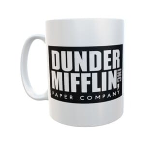 Taza The Office Logo Dunder Mifflin Paper Michael Scott