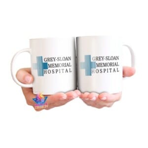 Taza Greys Anatomy Logo Grey Sloan Memorial Hospital