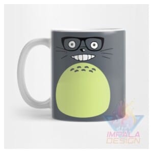 Taza Mi Vecino Totoro Satsuke Mei Kusakabe Cerámica Mod05